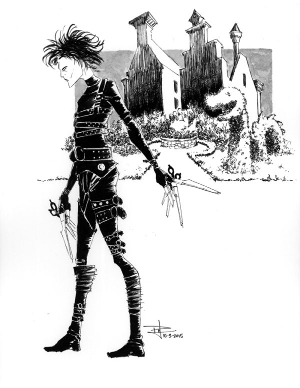 Edward Scissorhands - Original Art