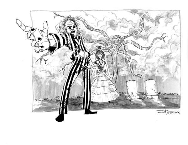 Beetlejuice - Original Art