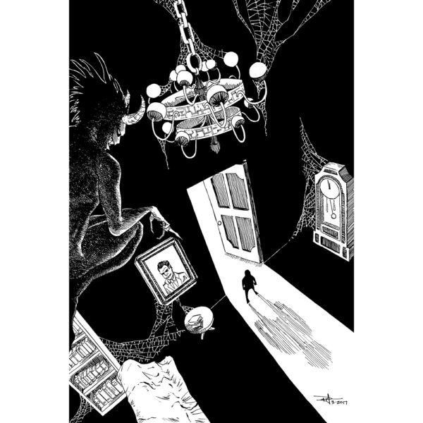 What's In The Locked Room? - Original Art