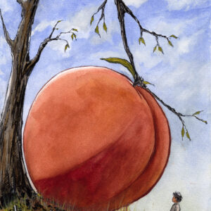 James And The Giant Peach: The Garden - Color Print